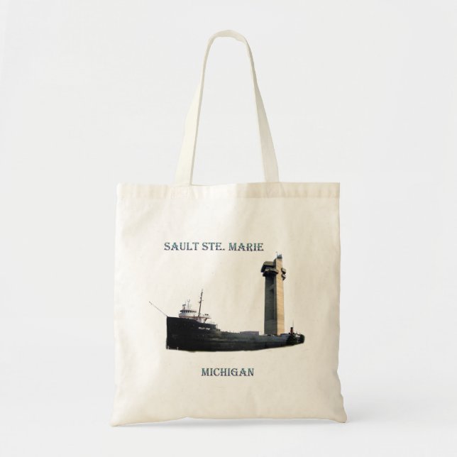 Sault Ste Marie, Michigan bag (Front)