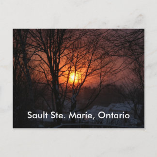 Sault Ste. Marie, Ontario Postcard