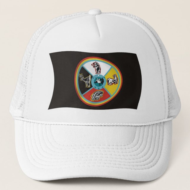 Sault Ste. Marie Tribe Flag Hat (Front)