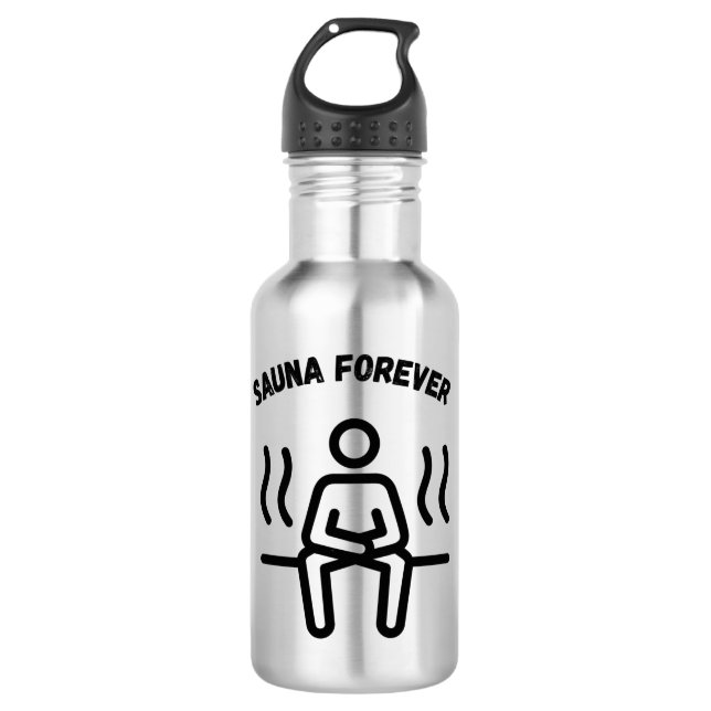 Sauna Forever Saunas 710 Ml Water Bottle (Front)