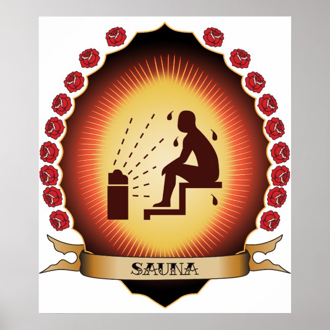 Sauna Mandorla Poster (Front)