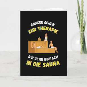 Sauna Others Go To Therapy Saunas Card