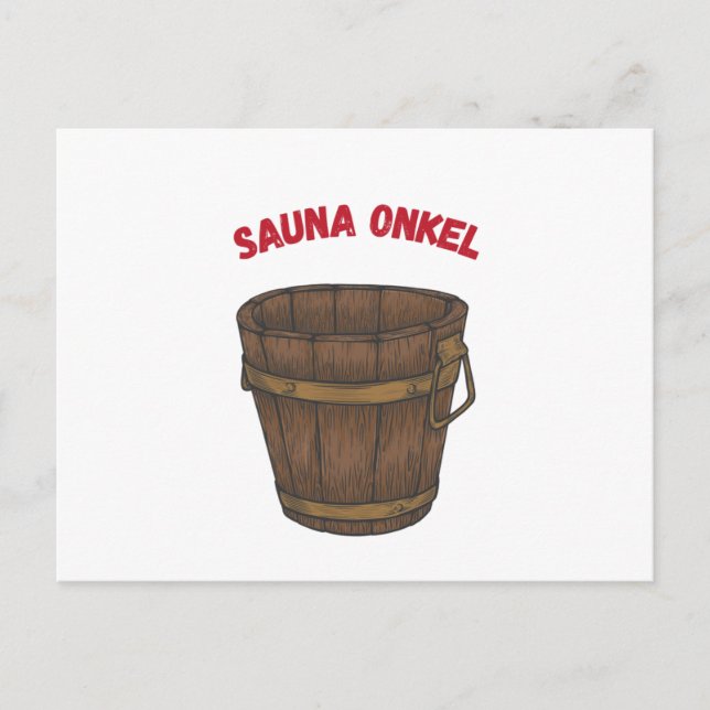 Sauna Sweat With Me Saunas Postcard (Front)
