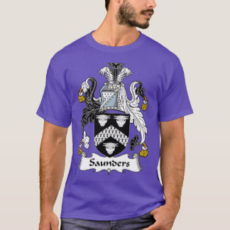 Saunders Coat of Arms Family Crest T-Shirt