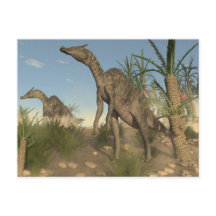Saurolophus dinosaurs - 3D render
