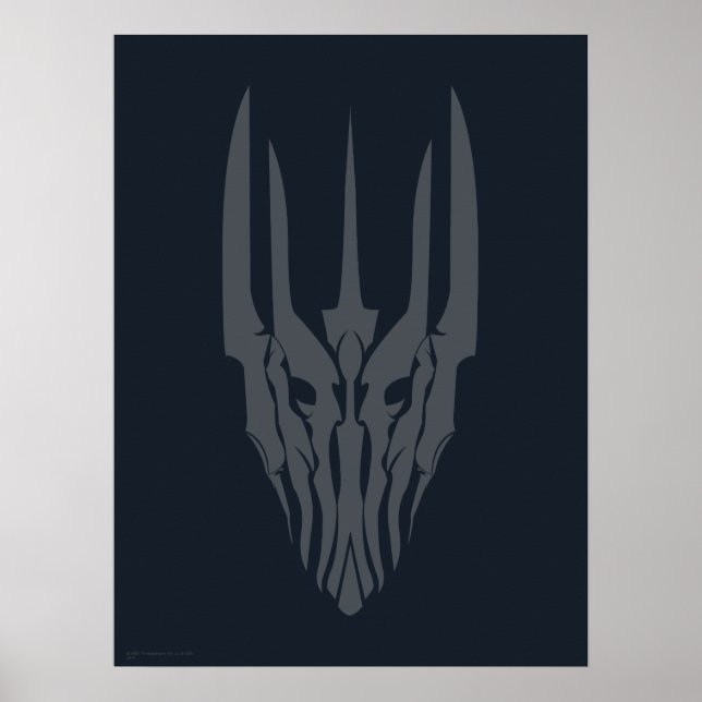 Sauron Head Icon Poster (Front)