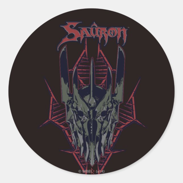 Sauron Icon Classic Round Sticker (Front)
