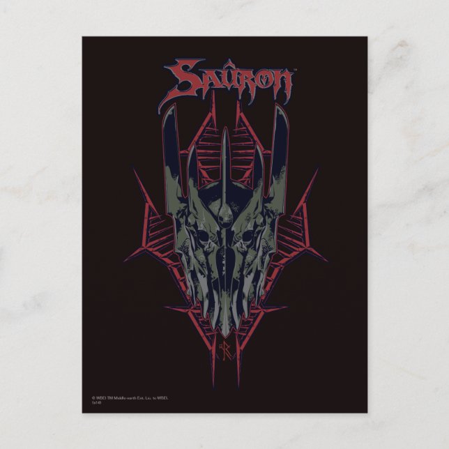 Sauron Icon Postcard (Front)