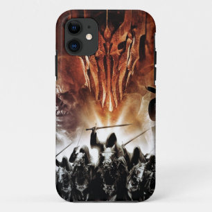 Sauron, Orcs, Witchking, and Ring Wraiths iPhone 11 Case