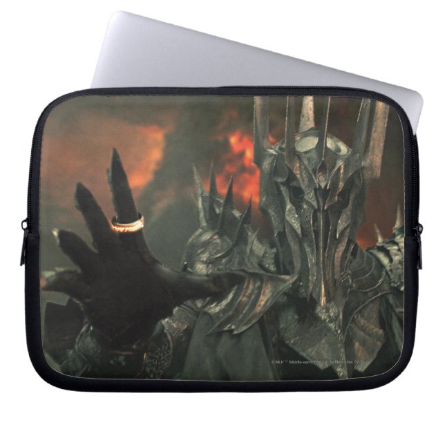 Sauron wth Hand Laptop Sleeve (Front)