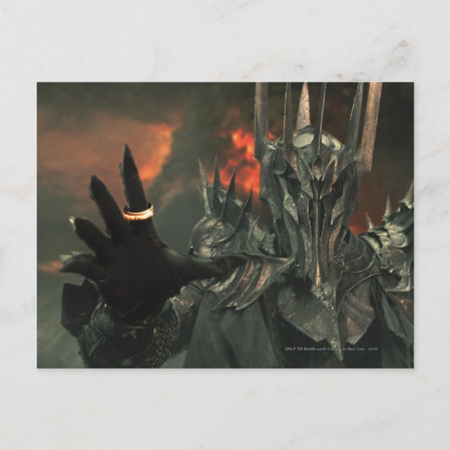 Sauron wth Hand Postcard (Front)