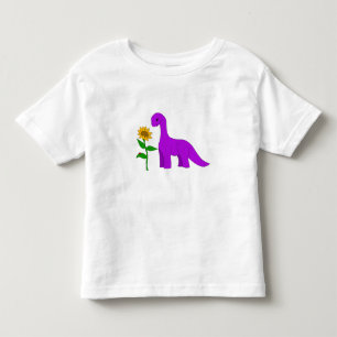 Sauropod and Sunflower Toddler T-Shirt