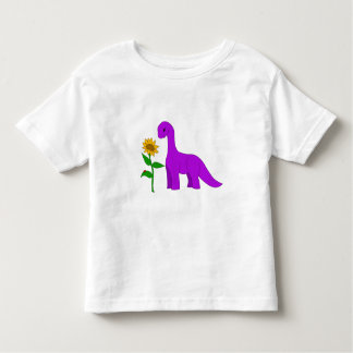 Sauropod and Sunflower Toddler T-Shirt