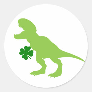 Saurus – A Roaring Good Time! Classic Round Sticker