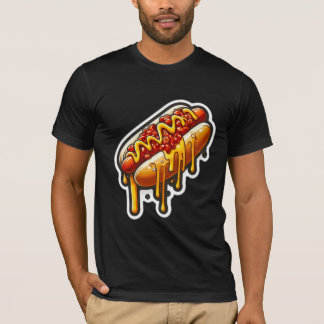 SAUSAGE-CHILI CHEESE HOT DOG 4 T-Shirt