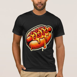 SAUSAGE-CHILI CHEESE HOT DOG 6 T-Shirt