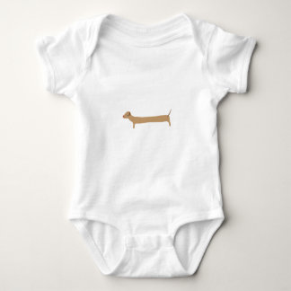Sausage Dog Love Baby Bodysuit