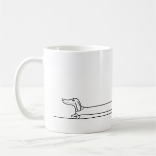 Sausage Dog Mug, Dachshund Mug, Dog Lover Gift Coffee Mug