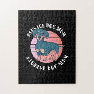 Sausage Dog Mum Jigsaw Puzzle