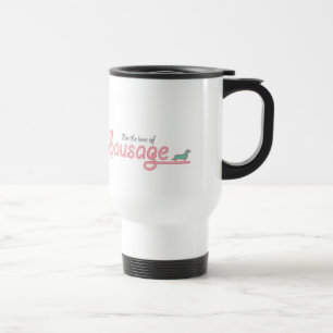 Sausage Dog Travel Mug