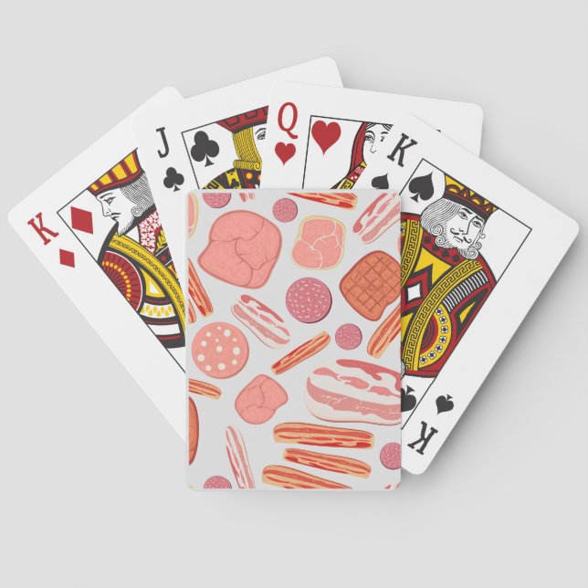 sausage lover    playing cards (Back)