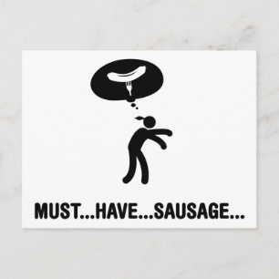 Sausage Lover Postcard