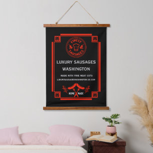 Sausage makers hanging tapestry