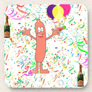 sausage party coaster