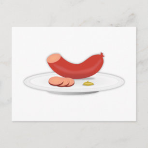 Sausage Postcard