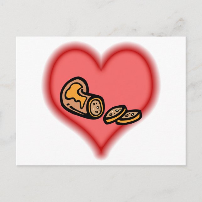 sausage postcard (Front)