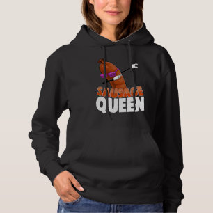 Sausage Queen Best Ever  Women Sausage Love Foodie Hoodie