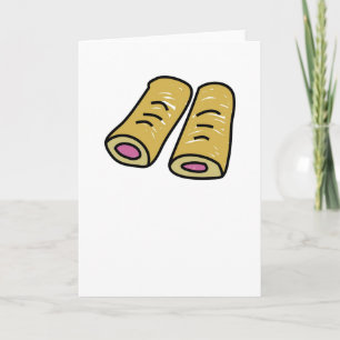 Sausage Rolls Card