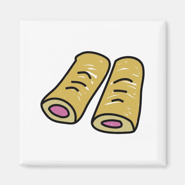 Sausage Rolls Magnet (Front)