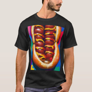 Sausage Sensation - Big Bite Hot Dog T-Shirt
