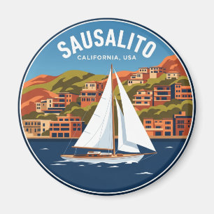Sausalito California Magnet