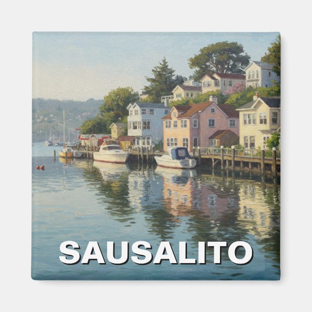 Sausalito California Magnet (Front)