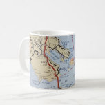 Sausalito Mill Valley Map Coffee Mug<br><div class="desc">Wonderful old street map of Sausalito,  Mill Valley,  Marin California.</div>