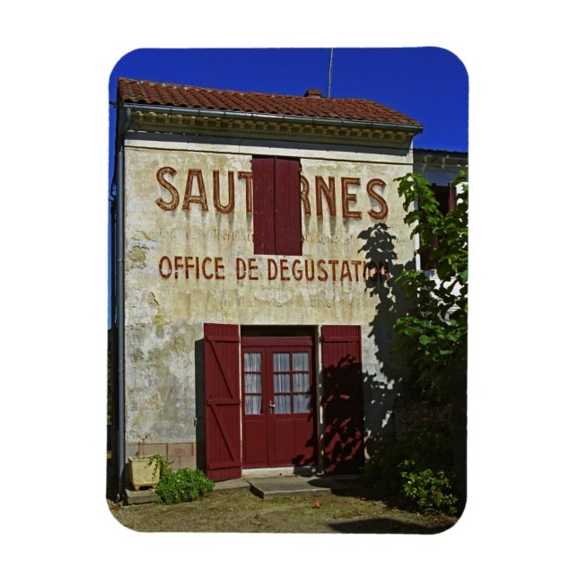 Sauternes Office de Degustation (Wine Tasting Magnet (Vertical)