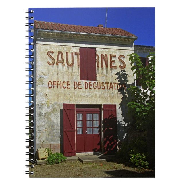 Sauternes Office de Degustation (Wine Tasting Notebook (Front)