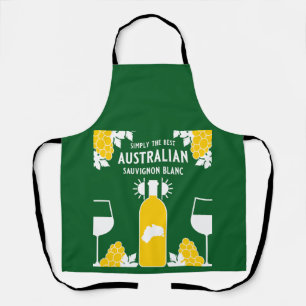 Sauvignon Blanc Wine Drinker Apron