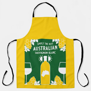 Sauvignon Blanc Wine Drinker Apron