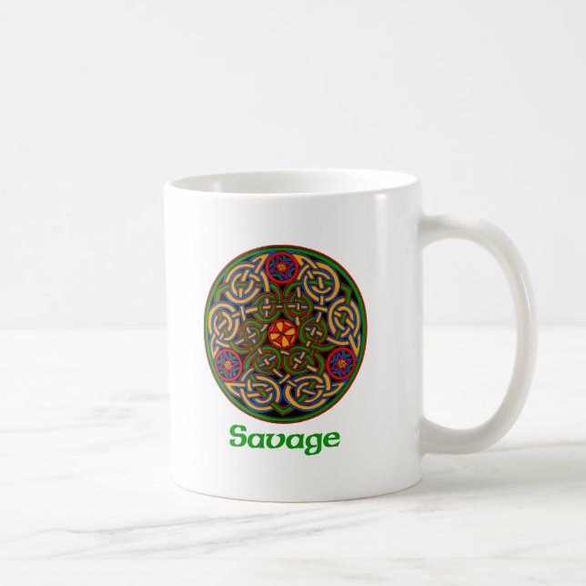 Savage Celtic Knot Coffee Mug (Right)