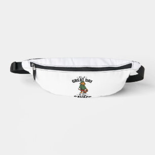 Savage Dog Vintage Engraving T-Shirt Design_1 Bum Bags