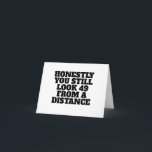 Savage Funny Birthday Card For Friend Age Joke<br><div class="desc">This hilarious funny birthday card is designed for friends who enjoy bold jokes and age humour. A perfect custom birthday card for friend,  it delivers sarcasm,  laughs,  and unforgettable reactions. Ideal for milestone birthdays,  best friends,  coworkers,  or anyone who loves funny age joke birthday cards with personality.</div>