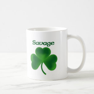 Savage Shamrock Coffee Mug