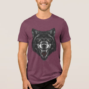 Savage Spirit Wolf Tee – Unleash the Wild Within