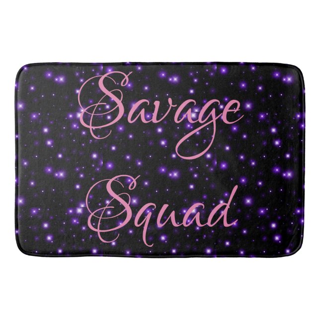 Savage Squad Bath Mat (Front)