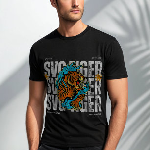 Savage Tiger Alpha Division T-Shirt   Streetwear 