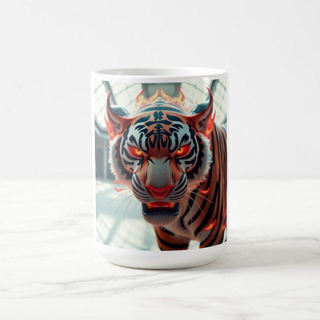 Savage Tiger Coffee Mug (Center)