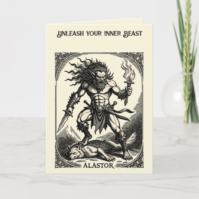 Savage Triumph Unleashed Card (Front)
